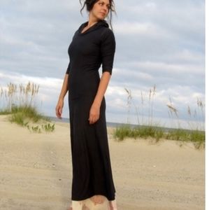 Gaia Conceptions Hooded Maxi Dress S *New*